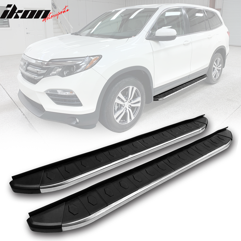 2016-2022 Honda Pilot YF5 YF6 OE Style Step Bar Running Board Aluminum