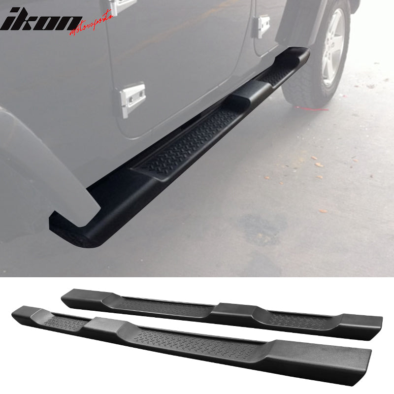 2007-2018 Jeep Wrangler 4Dr OE Style 2PCS Running Boards Side Step Bar