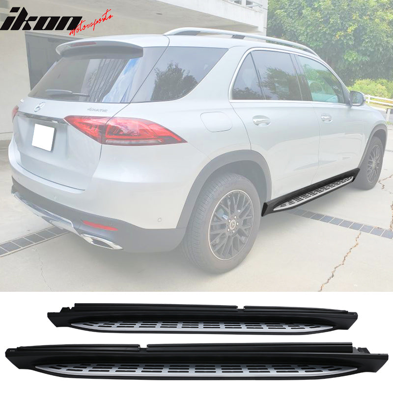2020-2023 Benz W167 V167 GLE-Class OE Style Running Boards Nerf Bars