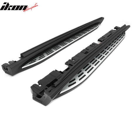 Fits 20-26 Benz X167 GLS450/GLS580 Running Boards OE Style Side Step Bar w/ LED
