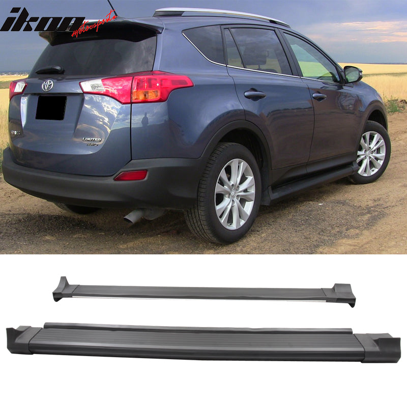 Running Board Compatible With 2013-2016 Toyota RAV4, Factory Style Side ...