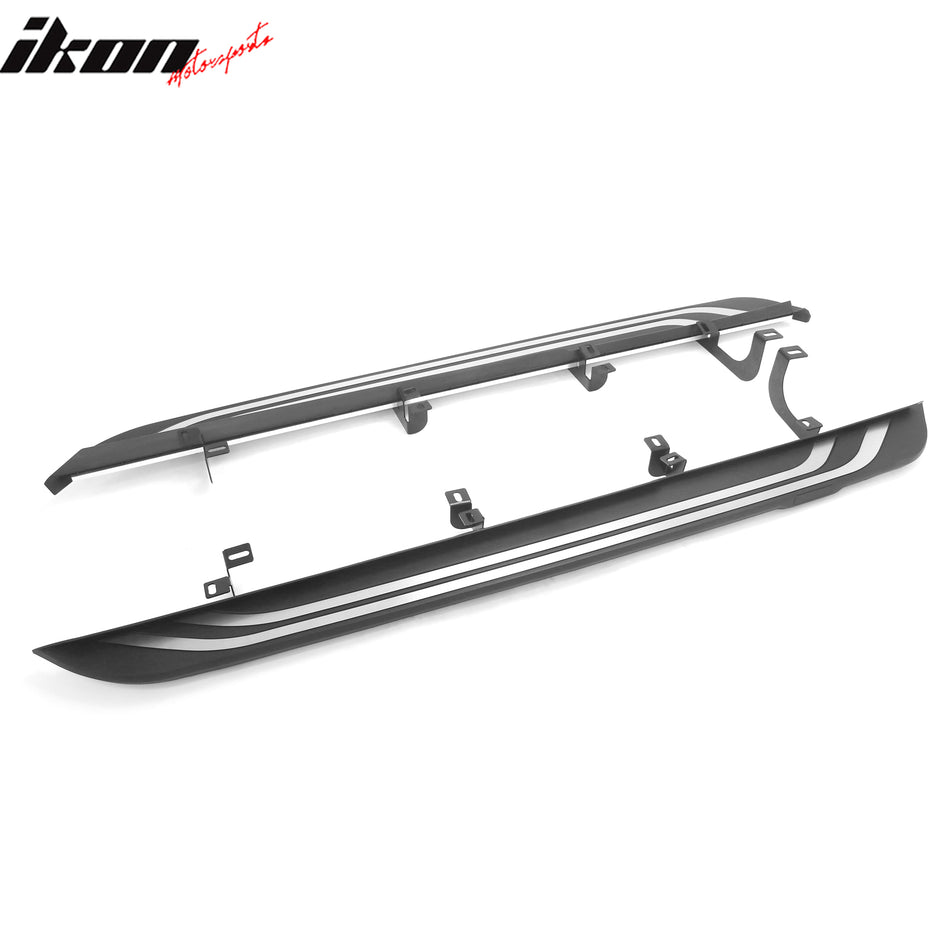 2026-2027 Toyota RAV4 Running Boards Side Step Nerf Bars 2019 OE Style Aluminum PP Polypropylene Black