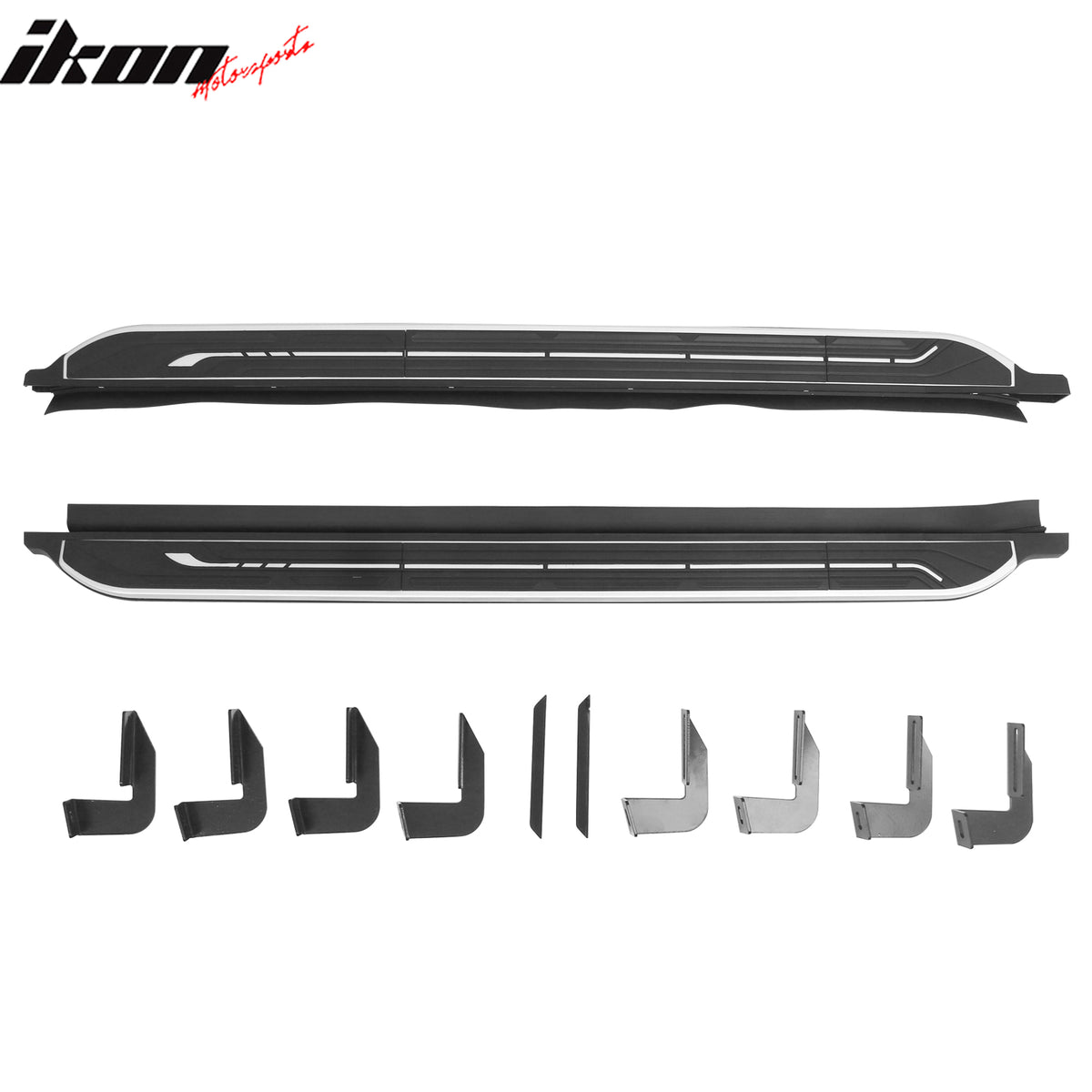 Fits 26-27 Toyota RAV4 26 OE Style Running Boards Side Step Nerf Bars Aluminum