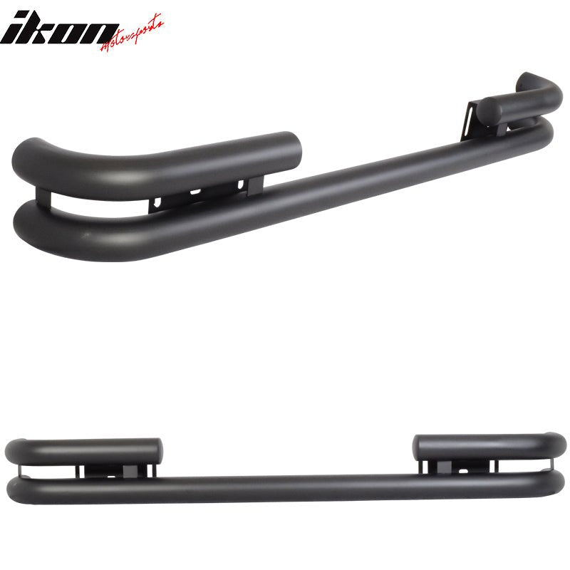 Fits 76-06 Jeep Wrangler CJ TJ OE Double Tube Rear Bumper Bar Stainless Steel