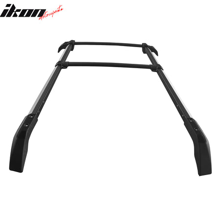 Fits 21-24 Ford Bronco Aluminum Roof Rack Rail Luggage Carrier W/ Cross Bars Kit