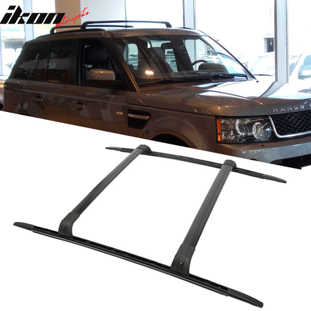 Compatible With 2006-2013 Range Rover Sports Factory Style Running Board Side Step Bar + Roof Rack