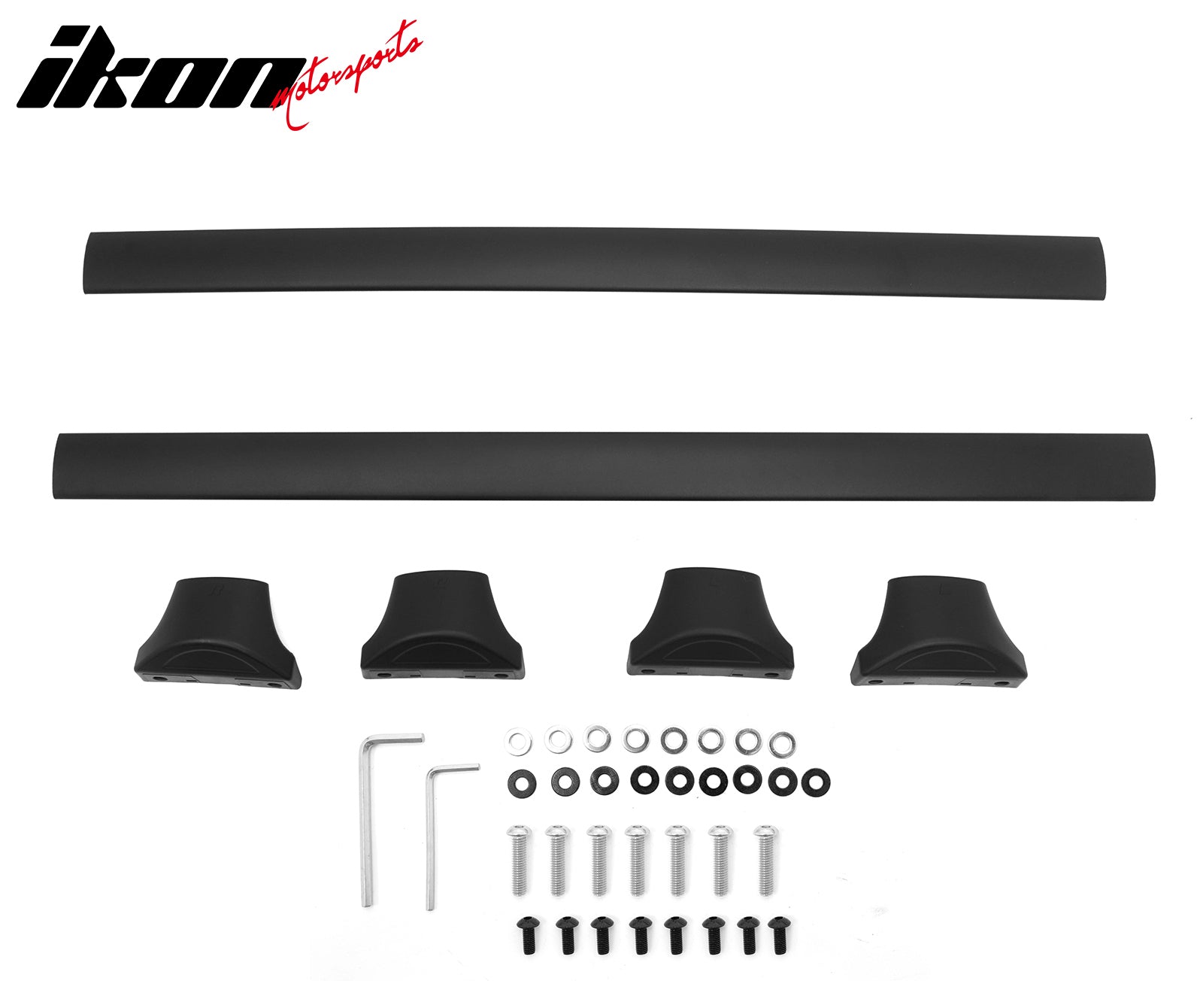 Fits 14-20 Acura MDX OE Roof Rack Rail Luggage Carrier Cross Bars - Aluminum