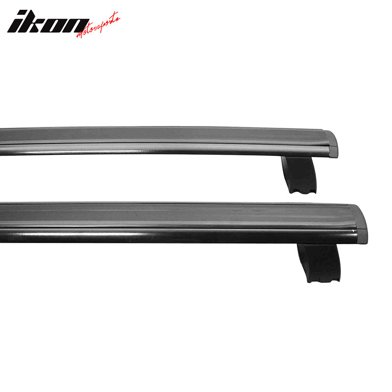 2011-2022 Jeep Grand Cherokee OE Black Roof Rack Cross Bar Aluminum