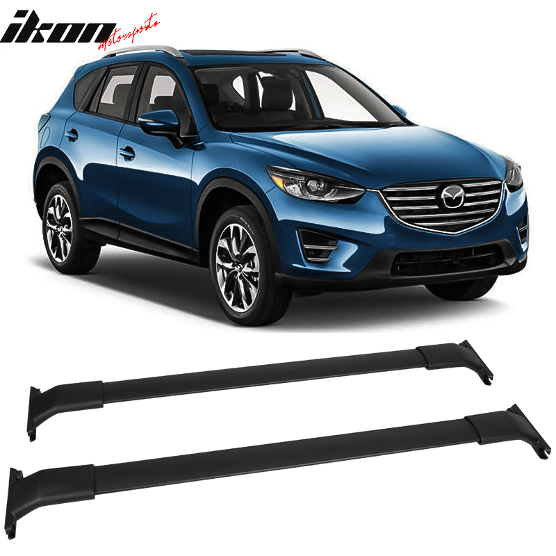 2013-2016 Mazda CX5 OEM Style Roof Rack Cross Bar Aluminum Rubber