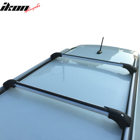 Fits 14-20 Nissan Rogue Aluminum Top Roof Rack Cross Bars Luxury Style 2PC