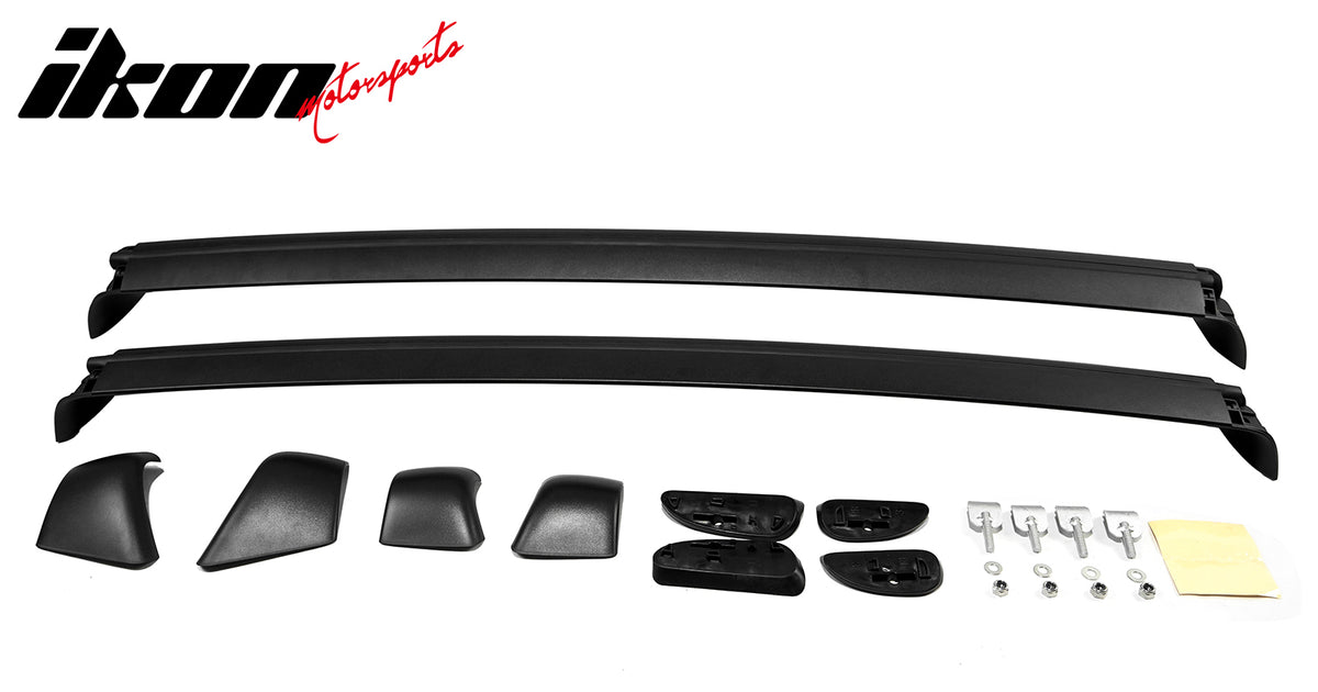 Fits 17-23 Tesla Model 3 OE Roof Rack Rail Luggage Carrier Cross Bars - Aluminum