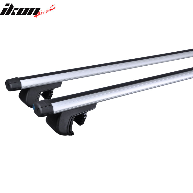 48" Universal Car SUV Top Roof Rack Cargo Luggage Carrier Cross Bar with Lock
