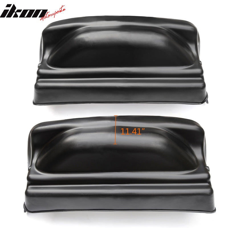 Fits 07-14 Chevy Silverado GMC Sierra Rear Wheel Well Guards Liners Unpainted PP