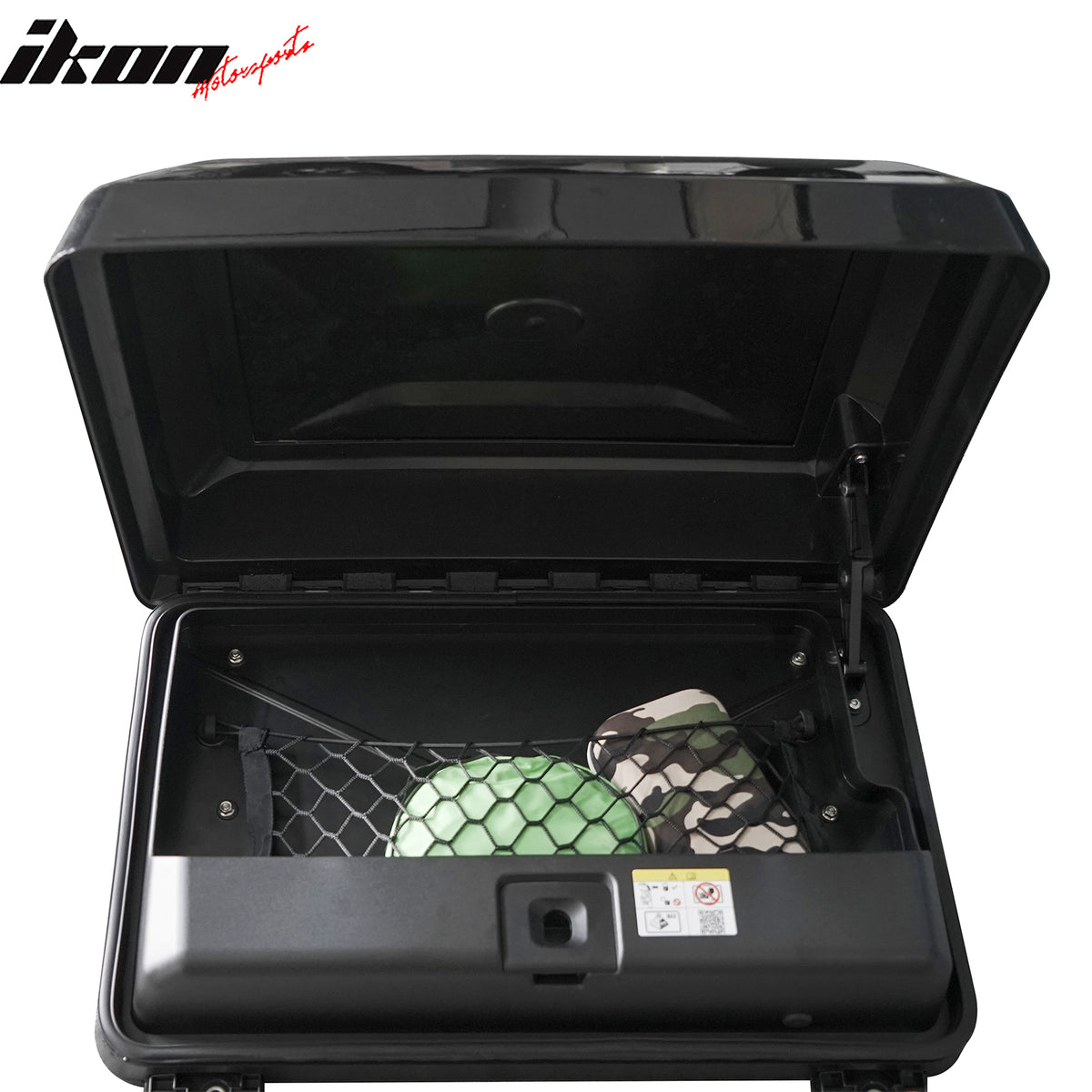 For 21-26 Ford Bronco Hardtop Exterior Side Mounted Gear Box W/ Lock Black ABS