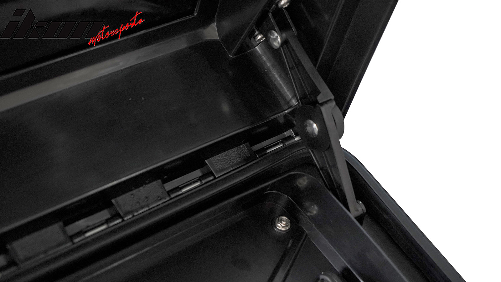 For 21-26 Ford Bronco Hardtop Exterior Side Mounted Gear Box W/ Lock Black ABS