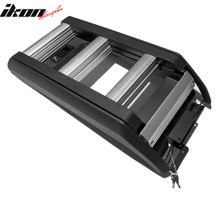 For 21-26 Bronco Passenger Side Roof Access Ladder Step Climbing Ladder Aluminum