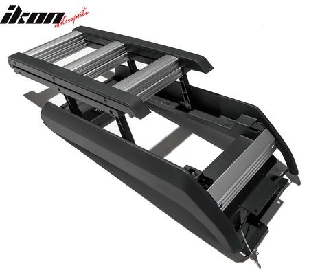 For 21-26 Bronco Passenger Side Roof Access Ladder Step Climbing Ladder Aluminum