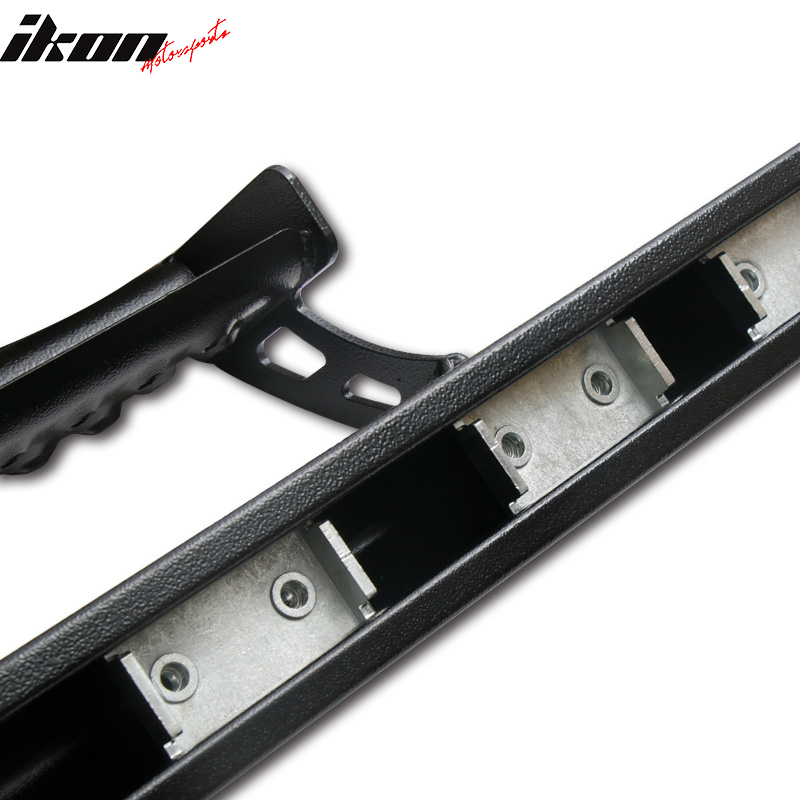 Running Boards Compatible With 2007-2021 Toyota Tundra Crewmax Cab Side Step Bar by IKON MOTORSPORTS