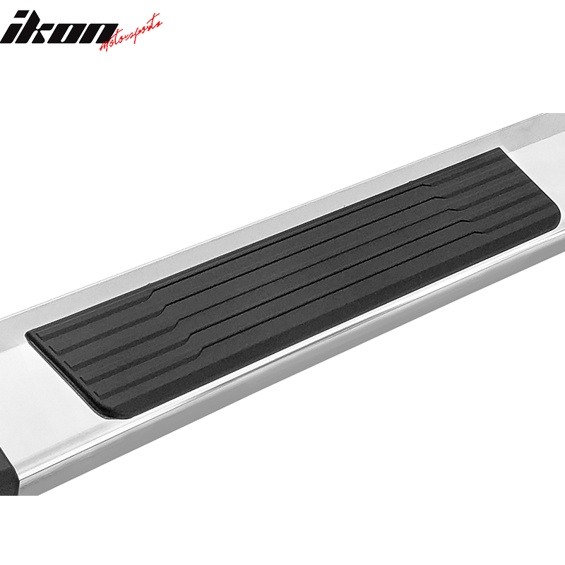 Silverado 2500 Octagon Tube Drop Style Nerf Side Step Bars; Black (07 Silverado 2500 Octagon Tube Drop Style Nerf Side Step Bars; Black (07