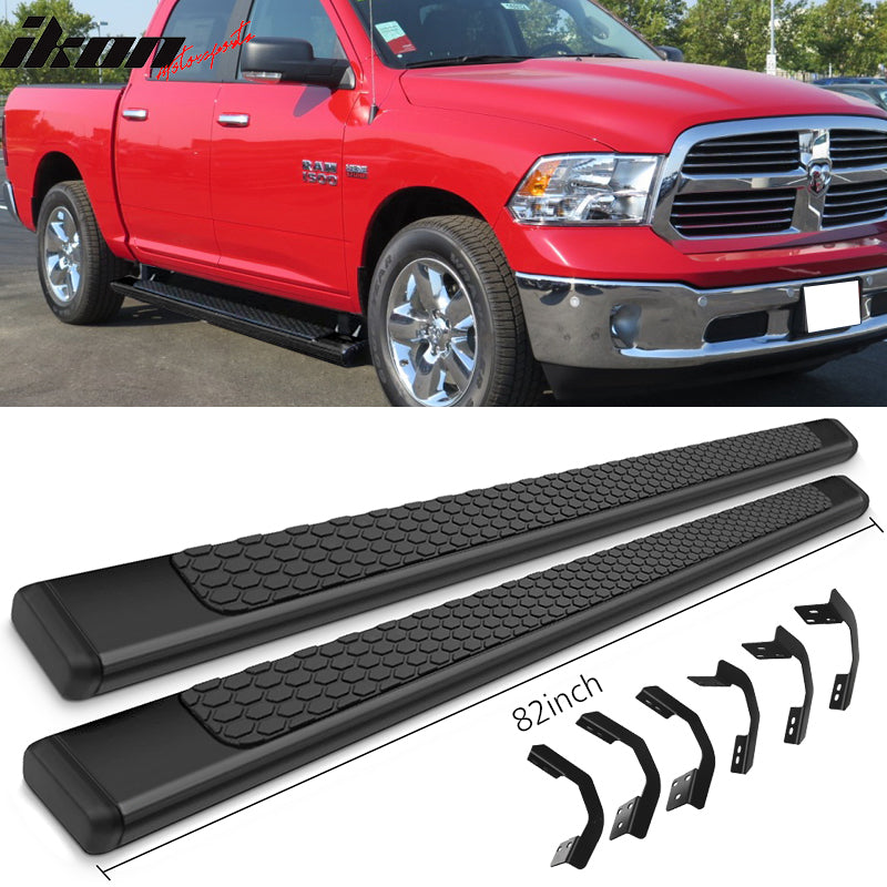 Fits 09-23 Dodge Ram 82in OE Running Boards Black