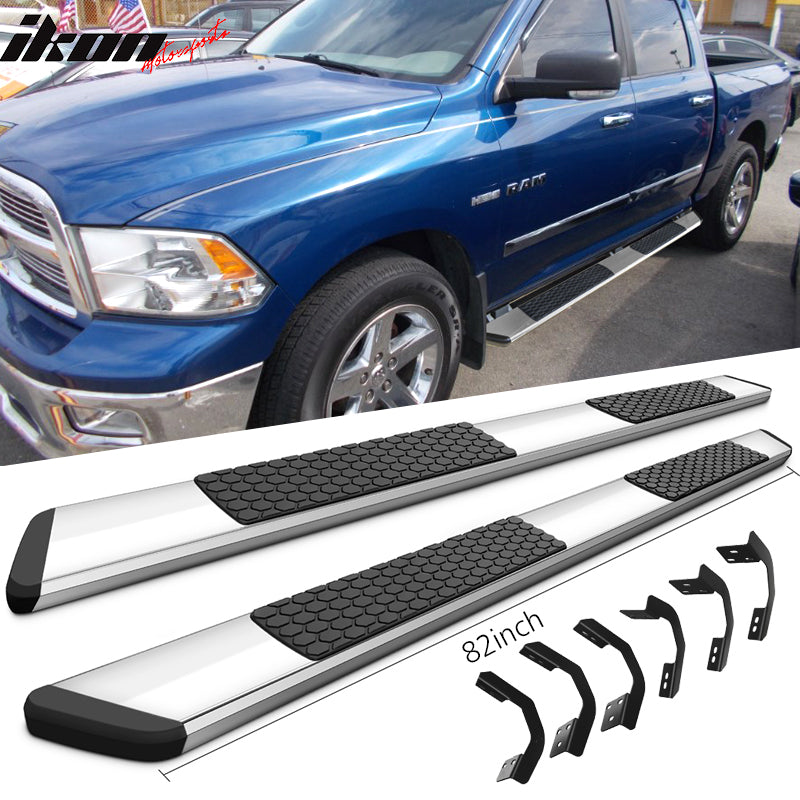 Fits 09-23 Dodge Ram 82in OE Side Step Bar Running Board Chrome