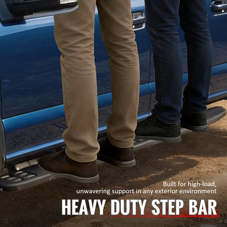 Fits 17-26 Ford F-250 Super Duty SuperCrew Cab 7.5" Raptor Style Running Boards