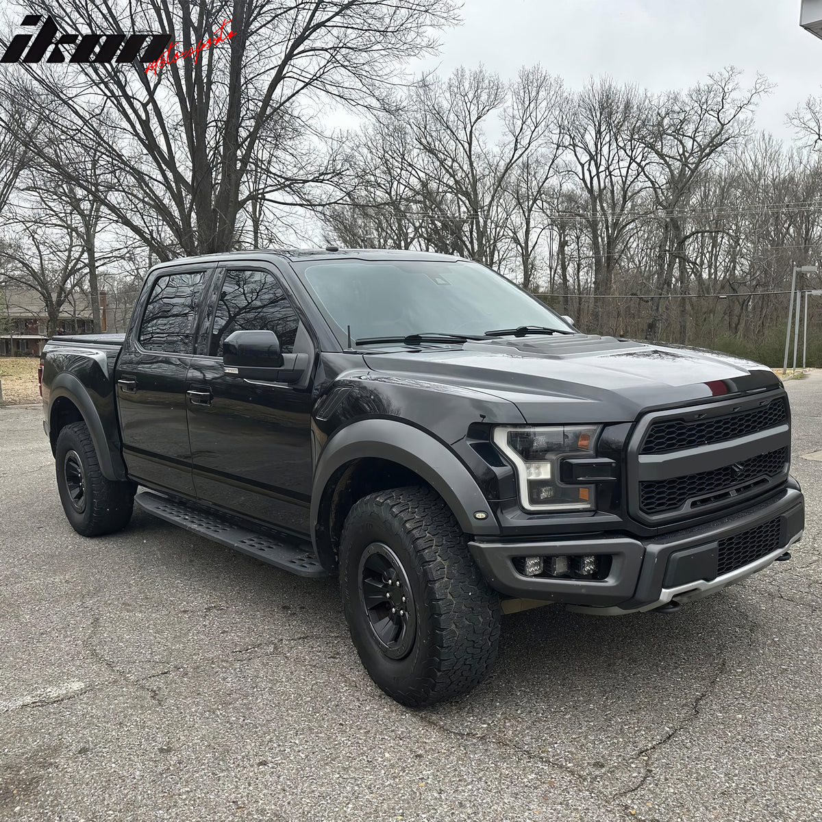 Fits 17-26 Ford F-250 Super Duty SuperCrew Cab 7.5" Raptor Style Running Boards