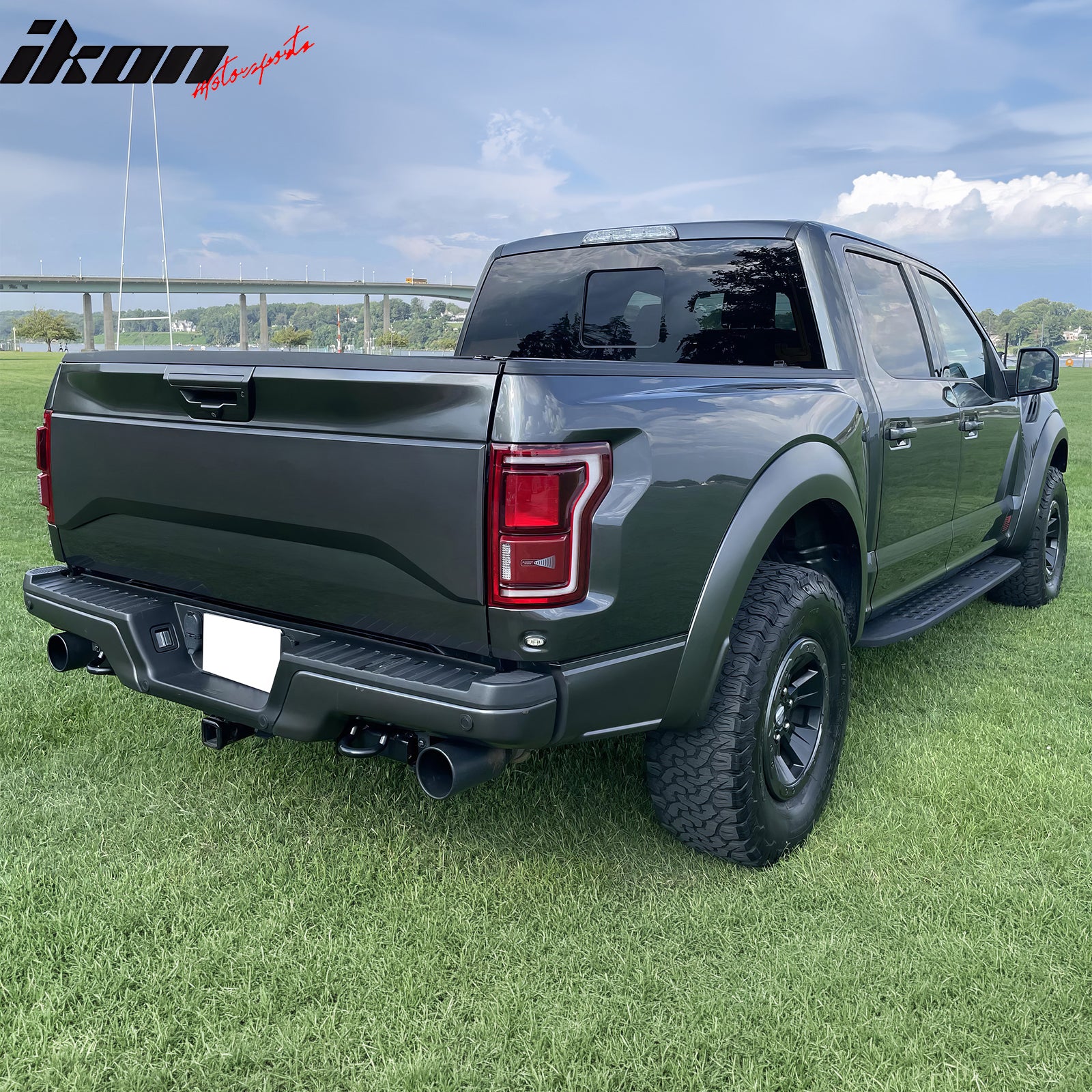 Fits 17-26 Ford F-250 Super Duty SuperCrew Cab 7.5" Raptor Style Running Boards