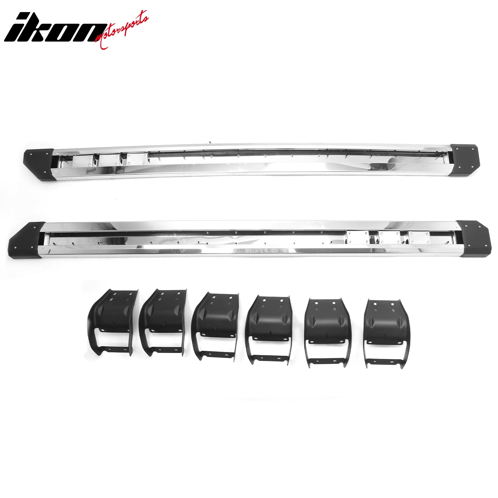Fits 04-14 Ford F-150 SuperCrew Cab 6" 21 F150 OE Style Running Boards Nerf Bars