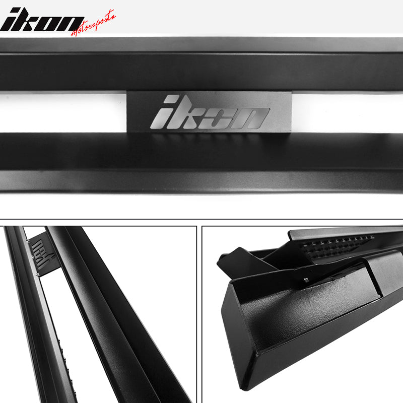 Fits 99-16 Ford F250 Superduty Crew Cab IKON V1 Style Running Boards