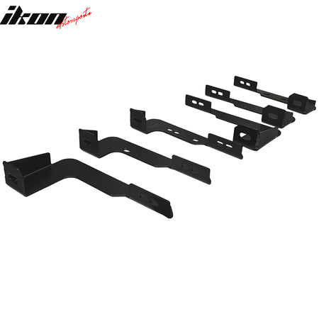 Fits 04-13 Chevy Silverado Crew Cab 89inch OE Style Step Bars Running Boards SS