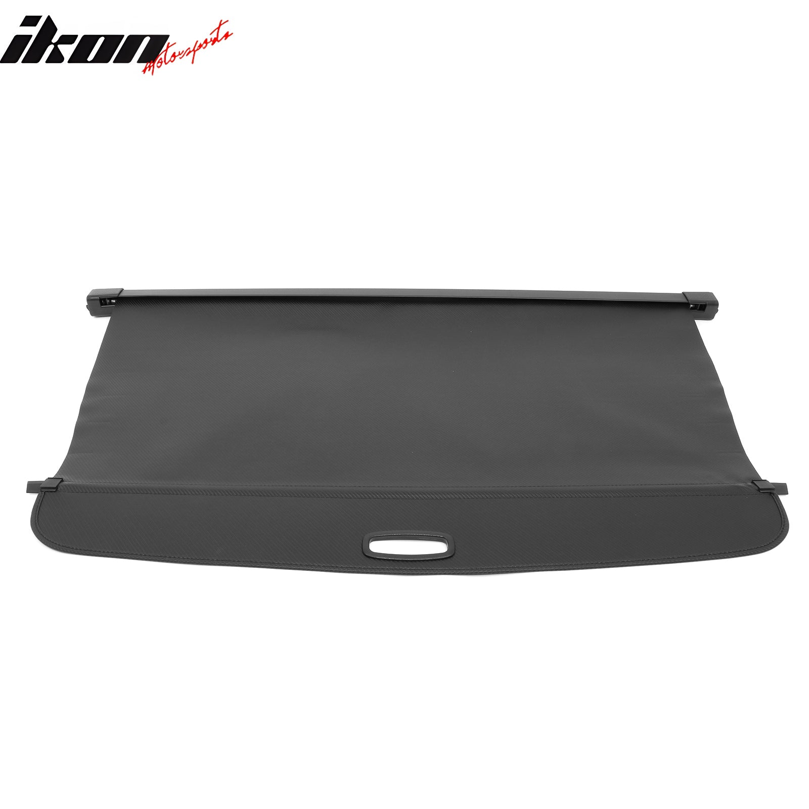 Fits 17-25 Audi Q7 SQ7 Carbon Fiber Print Retractable Cargo Cover Luggage Shade