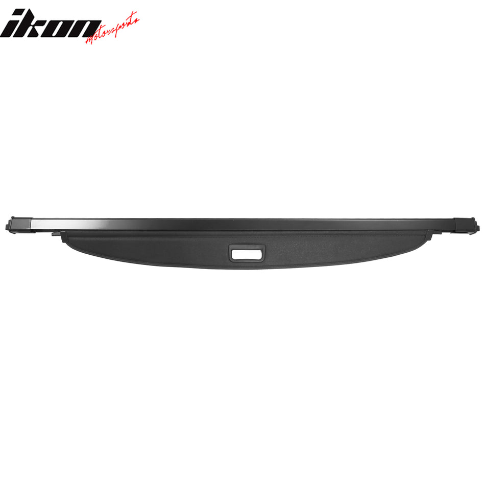 2018-2023 Chevrolet Traverse Black Trunk Cargo Cover PVC Aluminum Rod