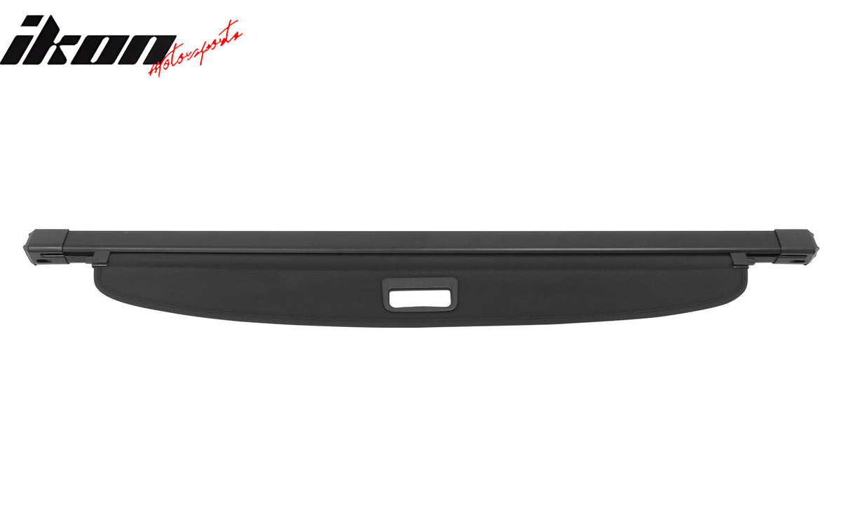 For 21-24 Ford Bronco 4DR Retractable Rear Trunk Cargo Cover Luggage Shade Black