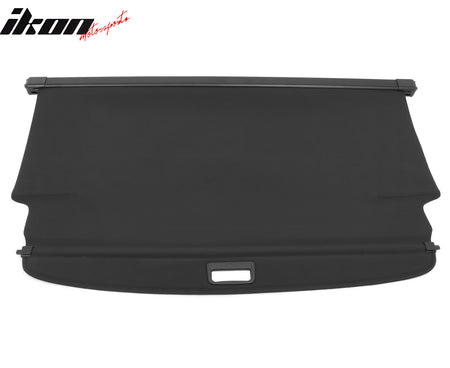 For 21-24 Ford Bronco 4DR Retractable Rear Trunk Cargo Cover Luggage Shade Black