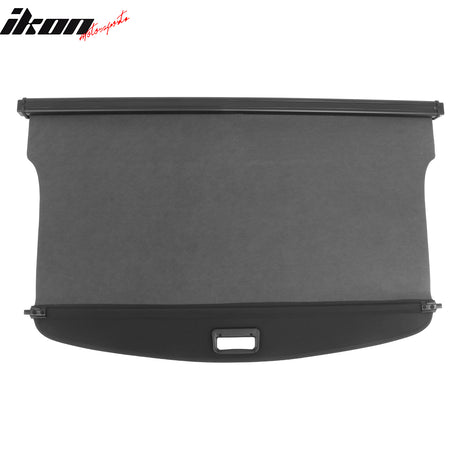 Fits 20-24 Ford Escape Retractable Rear Trunk Cargo Luggage Cover Canvas Black