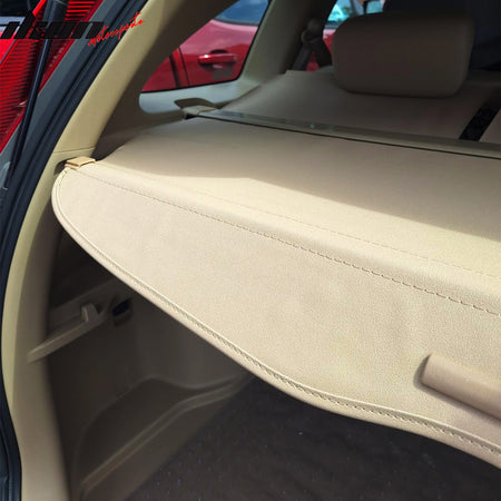 Fits 07-11 Honda CR-V OE Style Retractable Rear Trunk Privacy Cargo Cover Beige