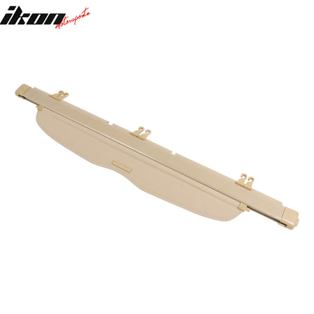 Fits 07-11 Honda CR-V OE Style Retractable Rear Trunk Privacy Cargo Cover Beige