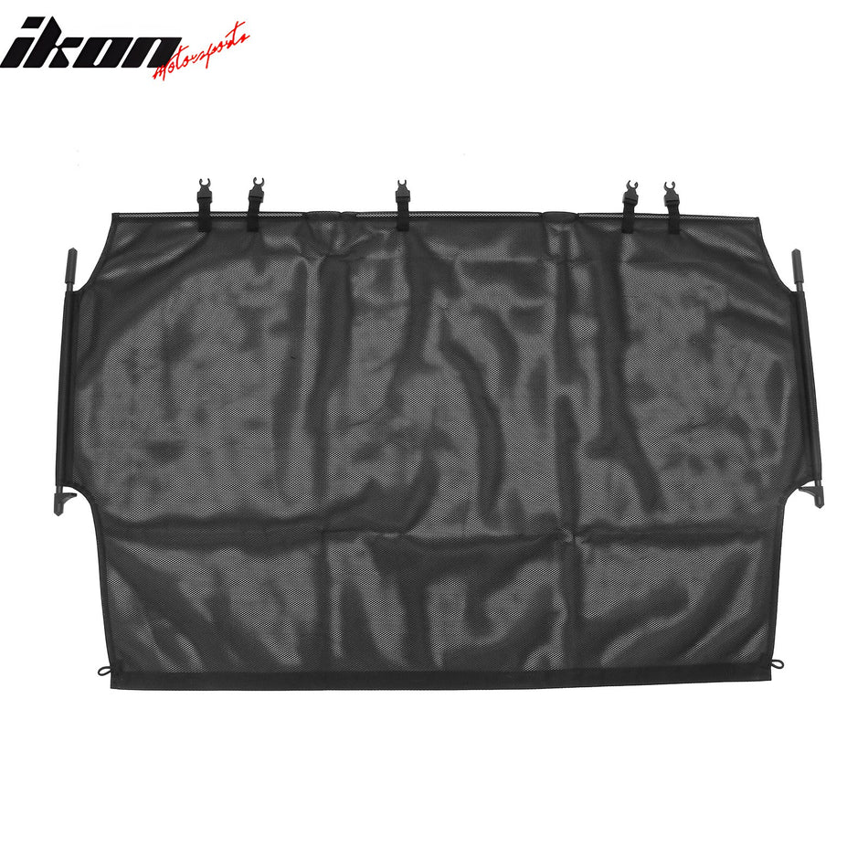 Retractable Rear Cargo Cover Shade for Honda Passport 2026 Black Nylon Mesh