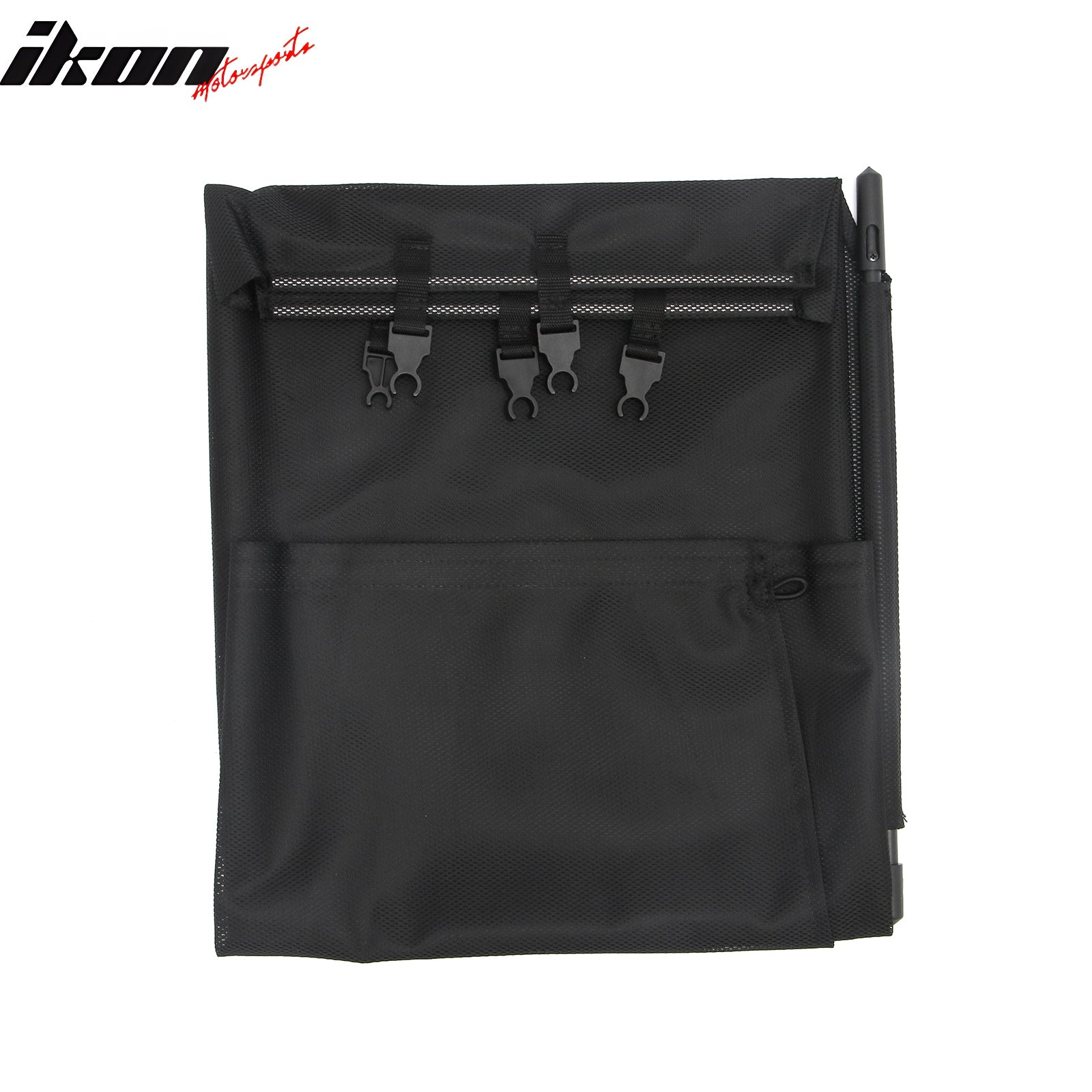Fit 2026 Honda Passport Retractable Rear Cargo Cover Black Nylon Mesh Shade