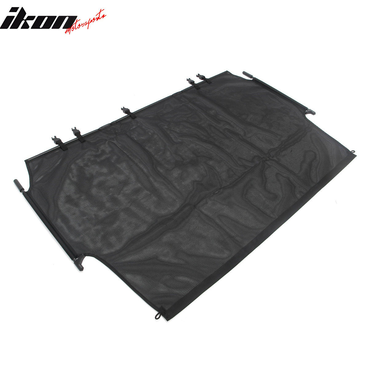 Fits 2026 Honda Passport Nylon Mesh Retractable Trunk Cargo Cover Shade Black