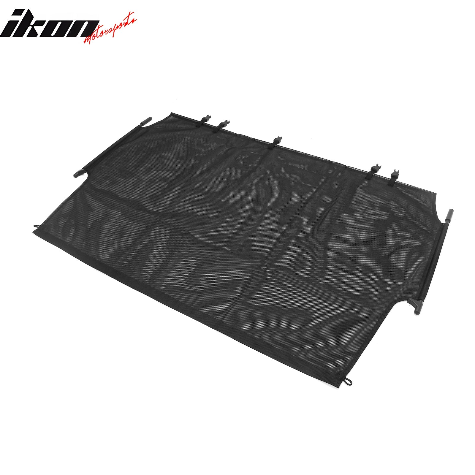 Fits 2026 Honda Passport Nylon Mesh Retractable Trunk Cargo Cover Shade Black