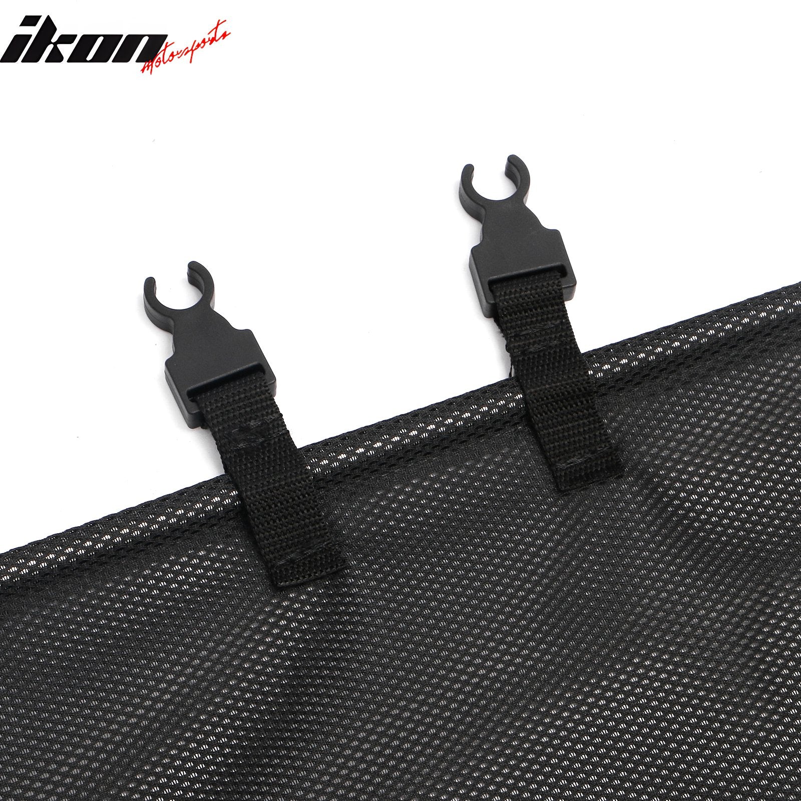 Fits 2026 Honda Passport Nylon Mesh Retractable Trunk Cargo Cover Shade Black