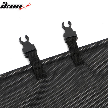 Fits 2026 Honda Passport Nylon Mesh Retractable Trunk Cargo Cover Shade Black
