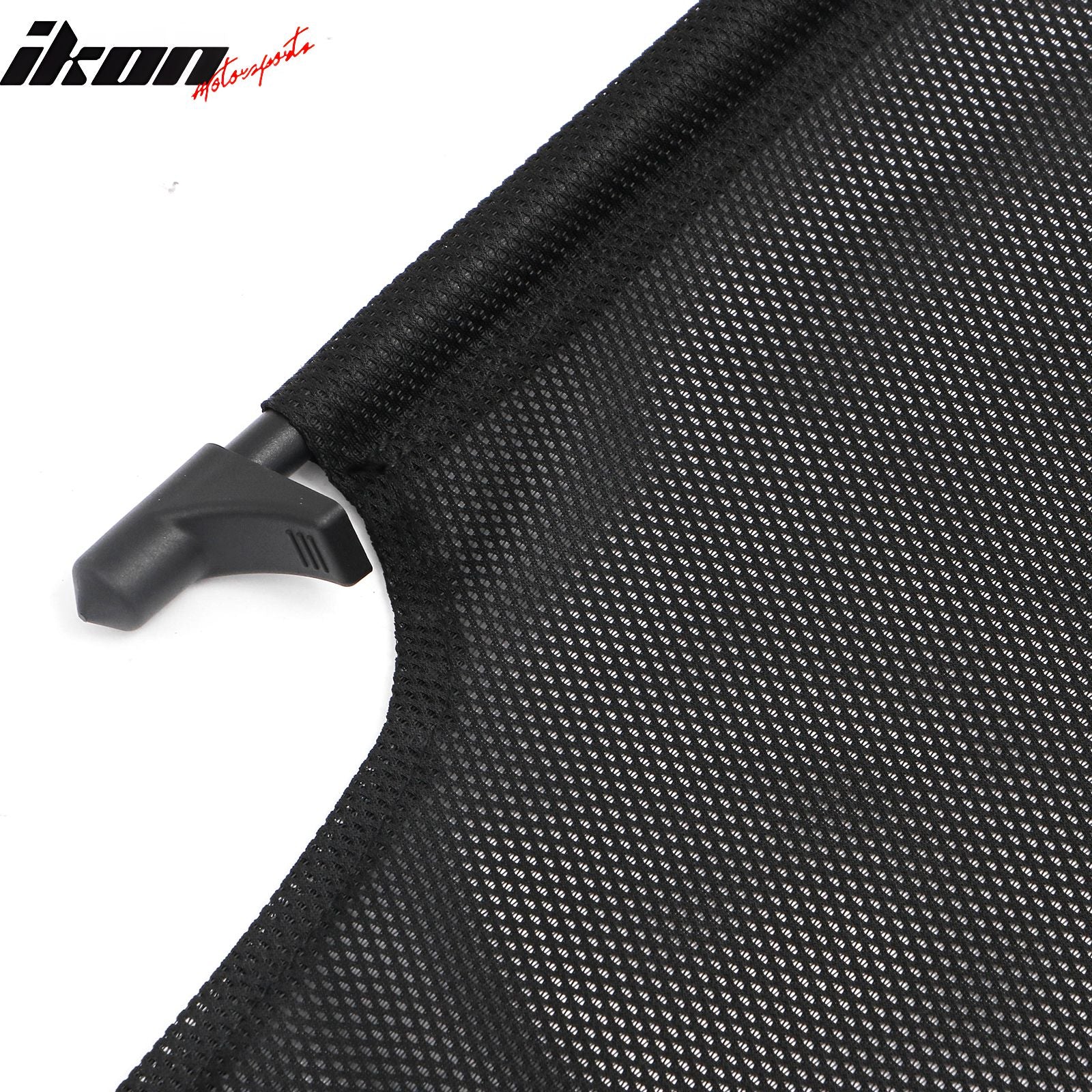 Fits 2026 Honda Passport Nylon Mesh Retractable Trunk Cargo Cover Shade Black