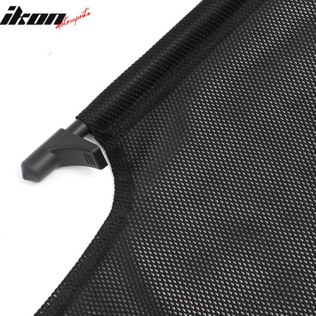 Fits 2026 Honda Passport Nylon Mesh Retractable Trunk Cargo Cover Shade Black