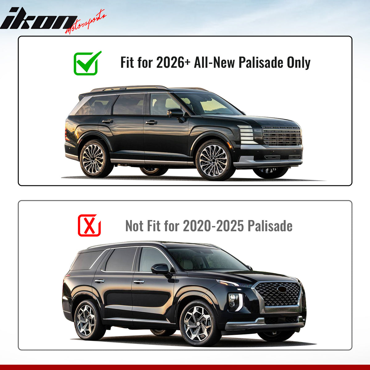 Fits 26 Hyundai Palisade Retractable Rear Trunk Cargo Cover Carbon Fiber Texture