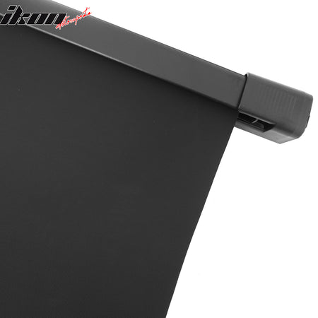 Fits 07-17 Jeep Patriot/Compass Retractable Rear Trunk Privacy Cargo Cover Black