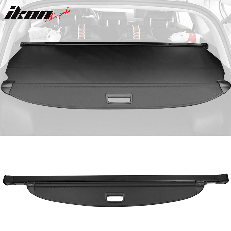 IKON MOTORSPORTS 2-in-1 Trunk Liner Set, Compatible with 2021-2025 Kia Sorento, Storage Organized Cargo Cover & All-Weather Protection Waterproof Trunk Floor Mat