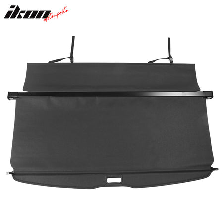 Fits 10-23 Toyota 4Runner N280 Retractable Black Security Rear Cargo Cover